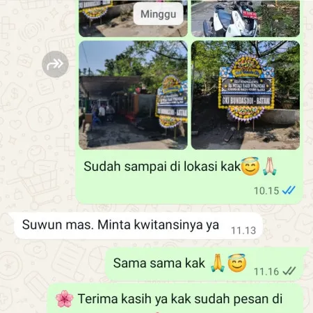 Pengiriman Papan Bunga Duka Tanjunganom Butuh