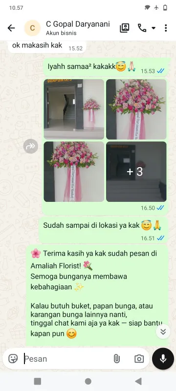 Pengiriman Karangan Bunga Tanjunganom Butuh