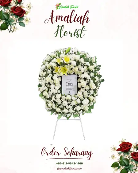 Krans Bunga Duka Tanjunganom Butuh