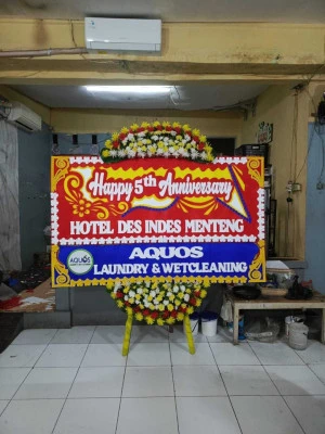 Papan Bunga di Tanjunganom Butuh